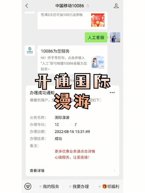 为什么开通国际漫游?