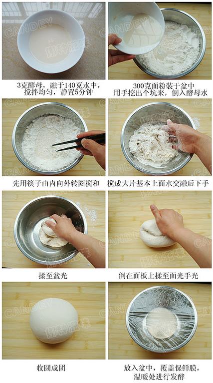 怎么和面?