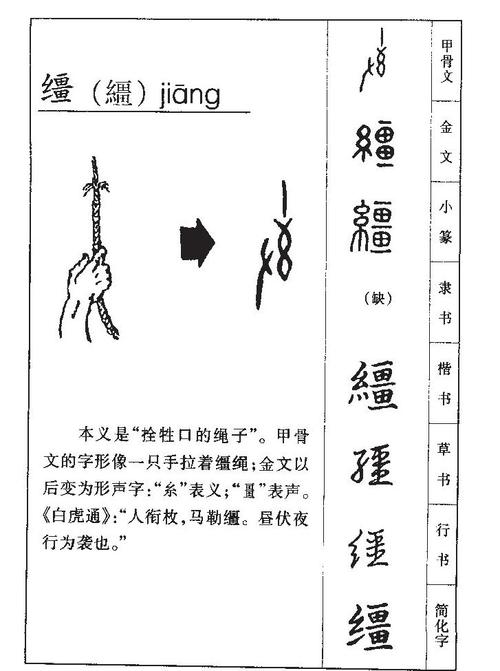 缰怎么读?