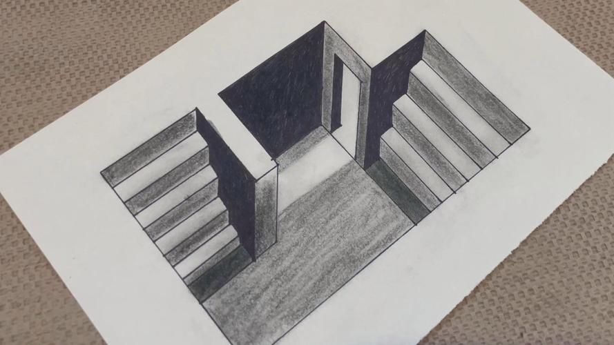 立体画怎么画?