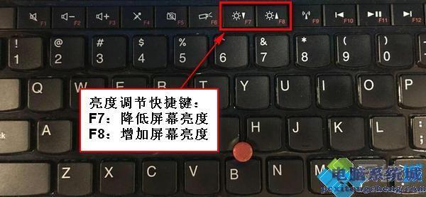 电脑亮度怎么调?